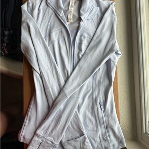 Lulu Lemon Light Blue Define Jacket